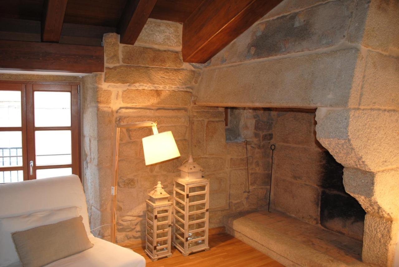 Piso En Antiguo Palacete Del Casco Historico Comarca de Comarca de Pontevedra Buitenkant foto