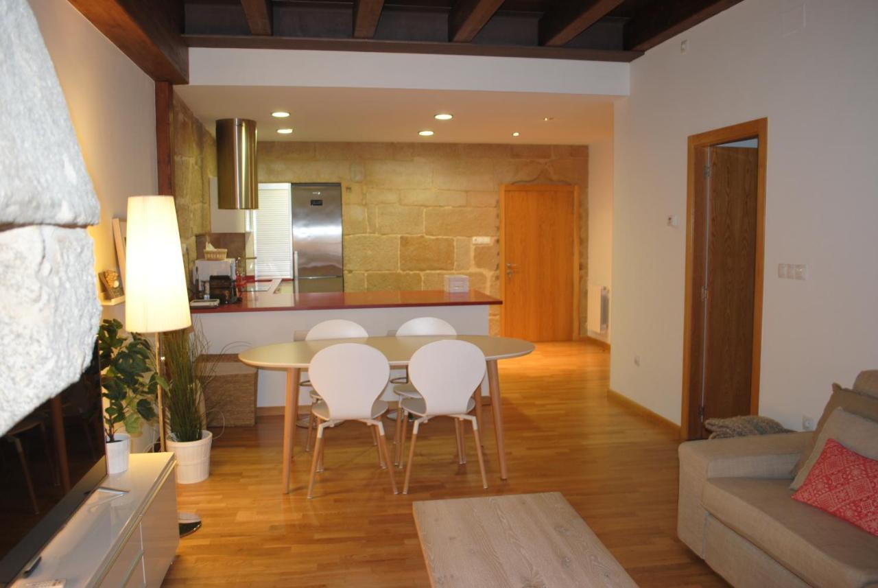 Piso En Antiguo Palacete Del Casco Historico Comarca de Comarca de Pontevedra Buitenkant foto