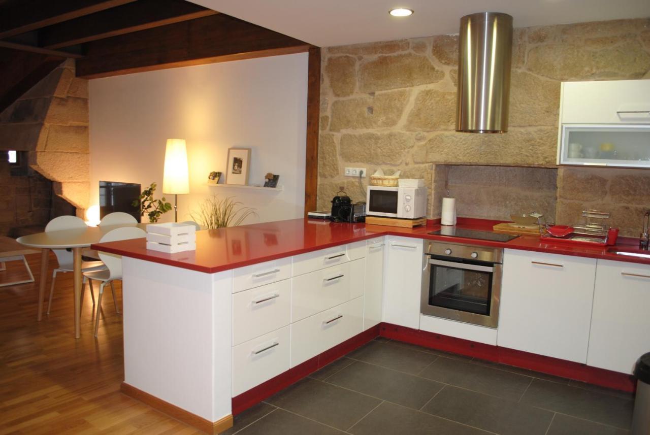 Piso En Antiguo Palacete Del Casco Historico Comarca de Comarca de Pontevedra Buitenkant foto